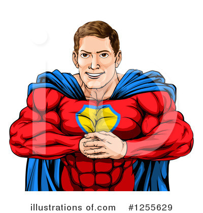 Super Hero Clipart #1255629 by AtStockIllustration