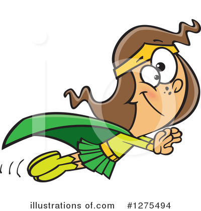 Super Hero Clipart #1275494 by toonaday