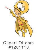 Super Hero Clipart #1281110 by toonaday