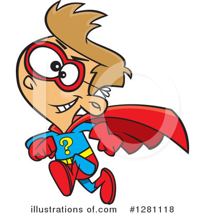 Super Hero Clipart #1281118 by toonaday