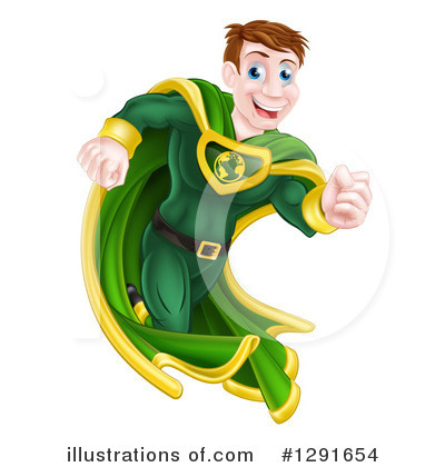 Super Hero Clipart #1291654 by AtStockIllustration