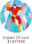 Super Hero Clipart #1307666 by patrimonio
