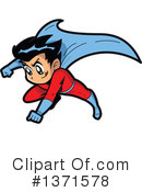 Super Hero Clipart #1371578 by Clip Art Mascots