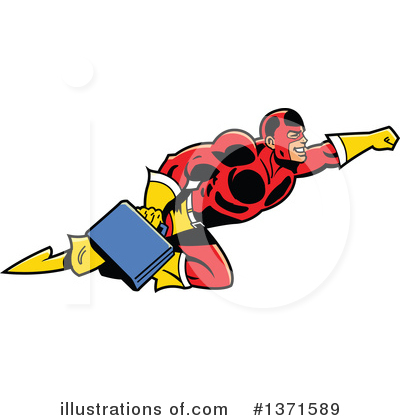 Business Man Clipart #1371589 by Clip Art Mascots