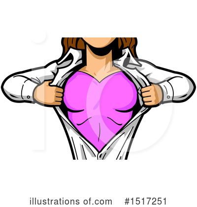 Royalty-Free (RF) Super Hero Clipart Illustration by Clip Art Mascots - Stock Sample #1517251