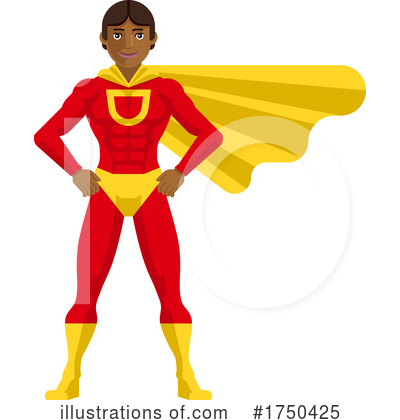 Royalty-Free (RF) Super Hero Clipart Illustration by AtStockIllustration - Stock Sample #1750425