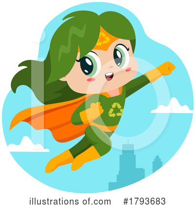 Super Hero Clipart #1793683 by Hit Toon