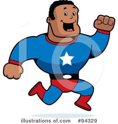 Royalty-Free (RF) Super Hero Clipart Illustration by Cory Thoman - Stock Sample #94329