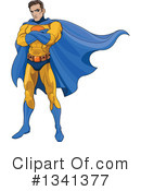 Super Man Clipart #1341377 by Pushkin
