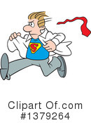 Super Man Clipart #1379264 by Johnny Sajem
