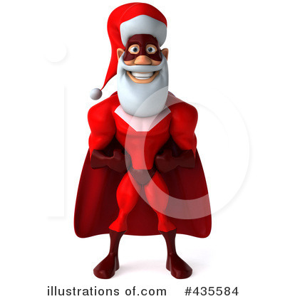 Santa Character Clipart #435584 by Julos
