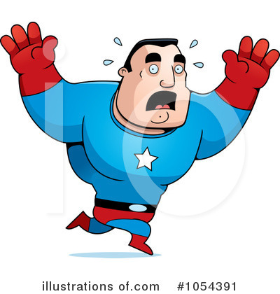 Royalty-Free (RF) Superhero Clipart Illustration by Cory Thoman - Stock Sample #1054391