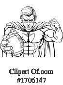 Superhero Clipart #1706147 by AtStockIllustration