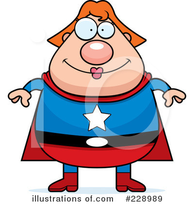 Royalty-Free (RF) Superhero Clipart Illustration by Cory Thoman - Stock Sample #228989
