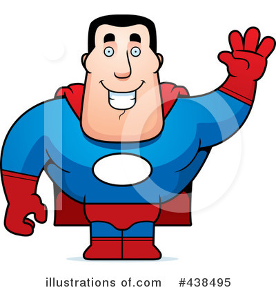 Royalty-Free (RF) Superhero Clipart Illustration by Cory Thoman - Stock Sample #438495