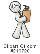 Supervisor Clipart #219720 by Leo Blanchette