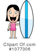 Surfer Clipart #1077306 by Cory Thoman
