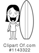 Surfer Clipart #1143322 by Cory Thoman