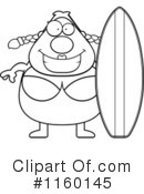Surfer Clipart #1160145 by Cory Thoman