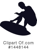 Surfer Clipart #1448144 by AtStockIllustration