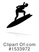 Surfer Clipart #1533972 by AtStockIllustration