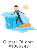 Surfing Clipart #1066947 by BNP Design Studio