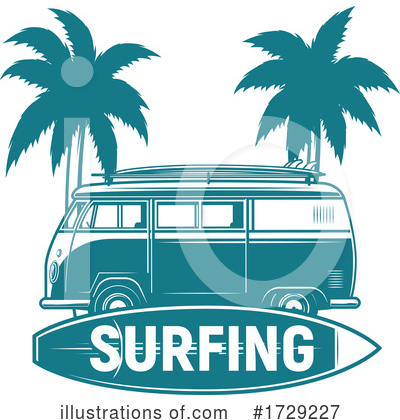 Royalty-Free (RF) Surfing Clipart Illustration by Vector Tradition SM - Stock Sample #1729227