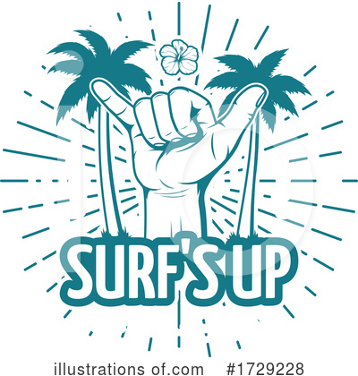 Royalty-Free (RF) Surfing Clipart Illustration by Vector Tradition SM - Stock Sample #1729228