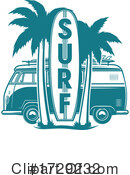 Surfing Clipart #1729232 by Vector Tradition SM