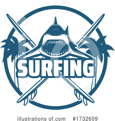 Royalty-Free (RF) Surfing Clipart Illustration by Vector Tradition SM - Stock Sample #1732609