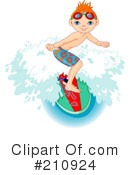 Surfing Clipart #210924 by Pushkin