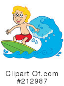 Surfing Clipart #212987 by visekart