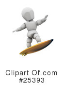 Surfing Clipart #25393 by KJ Pargeter