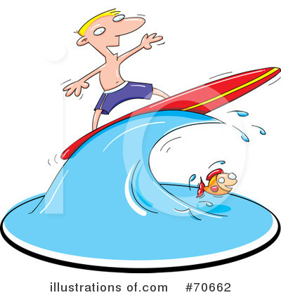 Royalty-Free (RF) Surfing Clipart Illustration by jtoons - Stock Sample #70662