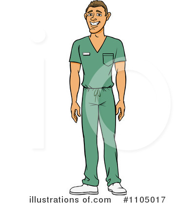 Royalty-Free (RF) Surgeon Clipart Illustration by Cartoon Solutions - Stock Sample #1105017