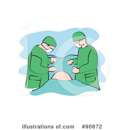 Royalty-Free (RF) Surgeon Clipart Illustration by Prawny - Stock Sample #90872