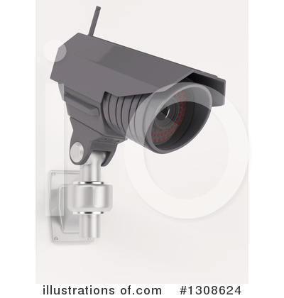 Royalty-Free (RF) Surveillance Clipart Illustration by KJ Pargeter - Stock Sample #1308624
