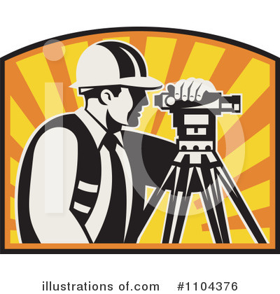 Surveyor Clipart #1104376 by patrimonio