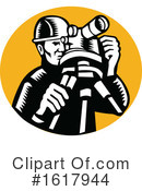 Surveyor Clipart #1617944 by patrimonio
