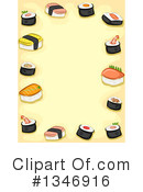 Sushi Clipart #1346916 by BNP Design Studio