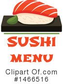 Sushi Clipart #1466516 by Vector Tradition SM