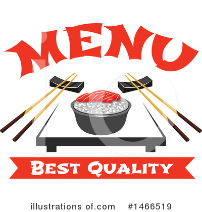 Royalty-Free (RF) Sushi Clipart Illustration by Vector Tradition SM - Stock Sample #1466519
