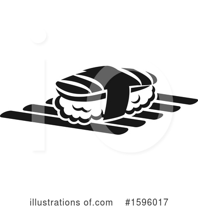 Royalty-Free (RF) Sushi Clipart Illustration by Vector Tradition SM - Stock Sample #1596017