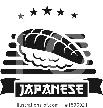 Royalty-Free (RF) Sushi Clipart Illustration by Vector Tradition SM - Stock Sample #1596021