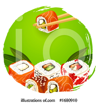 Asian Food Clipart #1680910 by Vector Tradition SM