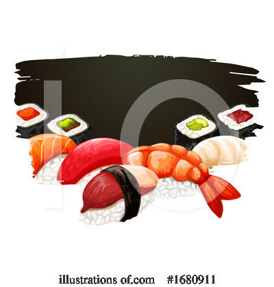 Asian Food Clipart #1680911 by Vector Tradition SM