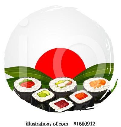 Asian Food Clipart #1680912 by Vector Tradition SM
