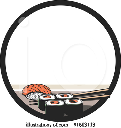 Royalty-Free (RF) Sushi Clipart Illustration by Vector Tradition SM - Stock Sample #1683113