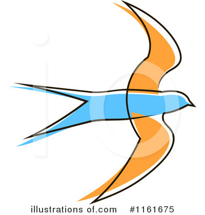 Swallows Clipart #1161675 by Vector Tradition SM