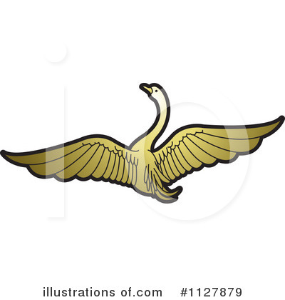 Royalty-Free (RF) Swan Clipart Illustration by Lal Perera - Stock Sample #1127879